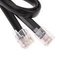 RJ12 6P6C ST-4 ST4 Autoguide Camera Cable For Ioptron Auto Guide iEQ30 Ieq45 Kabel Crystal Head Telephone Jumper Flat Wire 0.5/1/2/3/5Meter Conbo. 