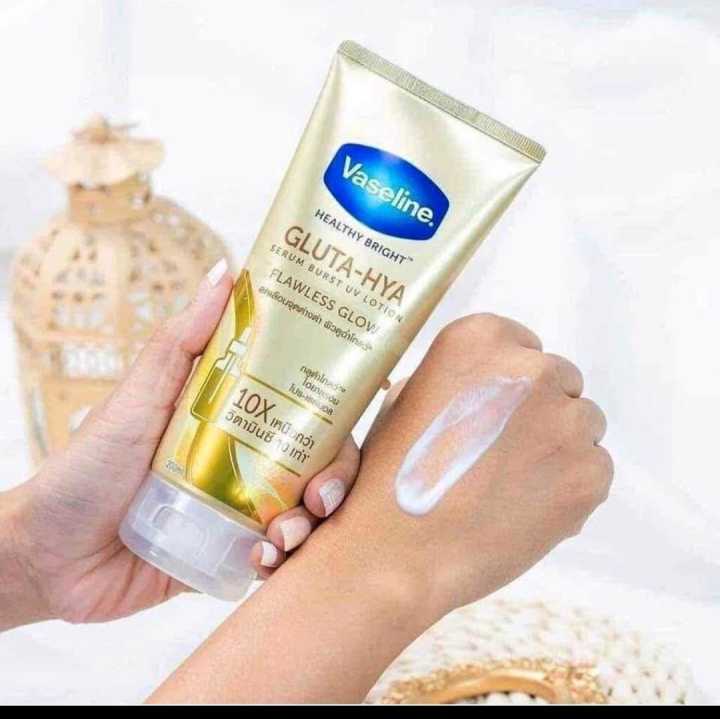 Vaseline healthy bright GLUTA  - AHA  serum burst lotion