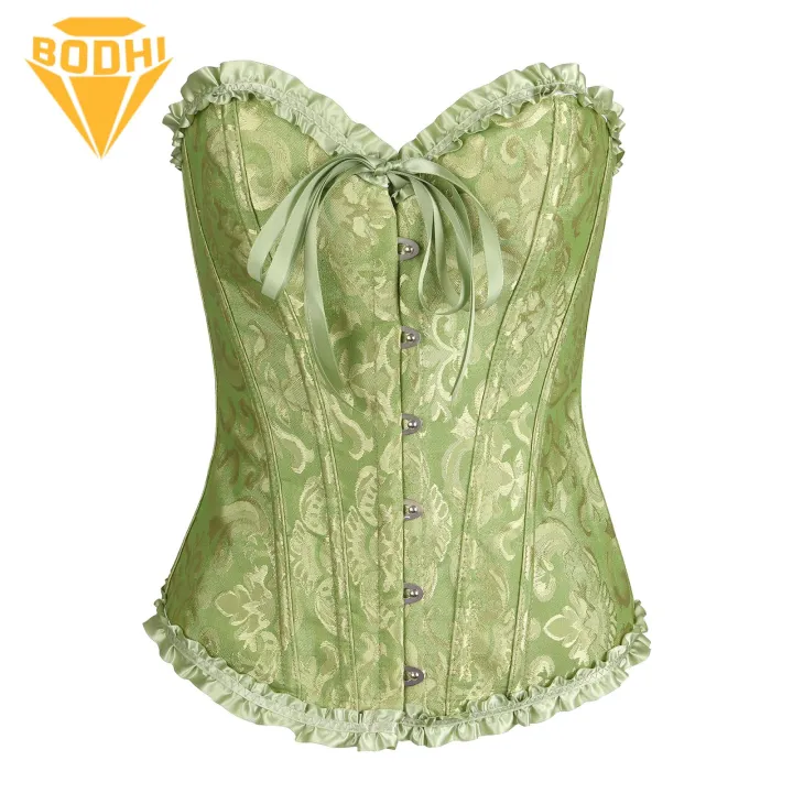 Women Corset Lace Off Shoulder Corset Top with Waist Trainer for Perfect Figure Women's Shapewear Breathable Shapewear