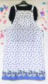 Women lace cotton maternity frock with lycra short sleeve tshirt. 