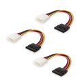 Sata Power Cable 4 Pin Molex to SATA Power Cable. 