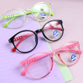 Children Boys Girls Kids Glasses Ultra Light Frame Comfortable Eyeglasses Portable Clear Lens Eyewear. 