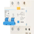 Residual Current Isolator Automatically Cut Off Ground Fault Circuit Interrupter 6000A Breaking Capacity 32A for Engineering. 