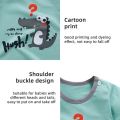 Baby T-Shirt+Shorts Two-piece Set Boy Girl Cotton Short Sleeve Kids Clothing Outfit 3-24M. 