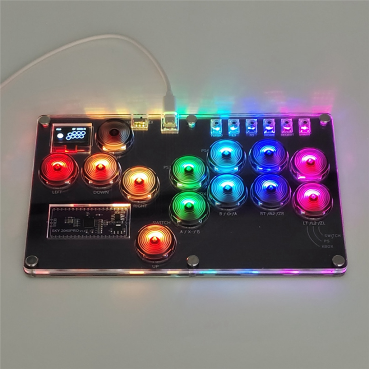 13key Joystick Keyboard Arcade Stick //Switch/Steam Arcade Controller ...