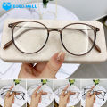 Anti Blue Light Glasses Anti Eyestrain Round Frame Anti-radiation No Degree Lightweight Eye Protection Eyewear Clear Lens Fake Computer Eyeglasses for Office. 