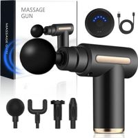 Massage Gun Handheld Deep Tissue Mini Muscle Massage Gun, Portable Cordless Percussion Fascia Massager Recovery Muscle Relaxing Massage Gun PM