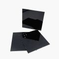 Acrylic Board Glossy Pure Black Plastic Sheet Polymethyl 1mm 3mm 8mm Thickness 200*200mm. 