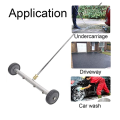 High Pressure Car Wash Chassis Water Broom with 45 Degree Angle Bar Under Carriage Cleaner Water Broom. 