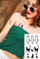 Waterproof Temporary Birds Fly Tattoo Stickers Body Art Hand Foot for Girl Women Men. 