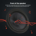Speaker Cone Drum Paper 1 Inch Inner Diameter Rubber Surround Subwoofer Spea LJ4. 