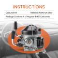 NAMUNY 50Cc Vergase Carburetor Sha15 for SHA 15/15 103 MBK 51 AV10 NEUF 15-15 Moped Carburettor Carby Carburator. 