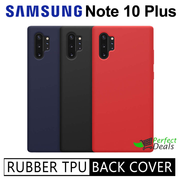 Perfect Note 10 Plus Super Slim Silicone Back Cover TPU Shell New Look Ultra Thin Grip for Samsung Galaxy Note 10 Plus