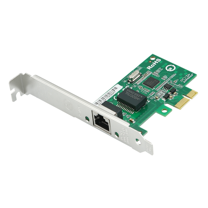 PCI Express Network Card PCIE X1 to RJ45 Gigabit Ethernet Network Adapter for I210 Chip 1000Mbps PXE Network Card Spare Parts Accessories