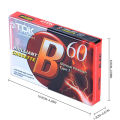 【BestGO】For Music Player Empty Magnetic For MP3 Blank Cassette Tape Audio Recording 60 Minutes For Speech Music Recording. 