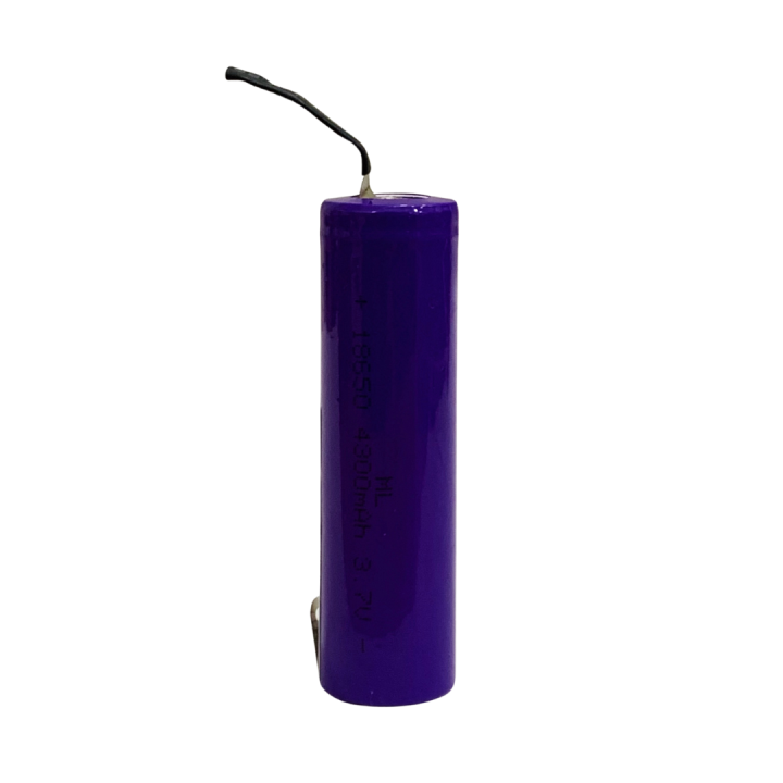 Rechargeable Battery - 18650 With Wire