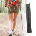 Trekking Pole Carrying Bag Hiking Sticks Bag Drawstring Closure Adjustable Strap 11cmx71cm. 