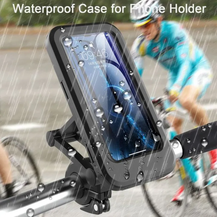 Mobile%20Phone%20Holder%20Bracket%20Bicycle%20Handle%20Waterproof%20Navigation%20Stable%20Support%20-%20Image%203