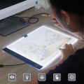 【Malaysia Ready Stock】Portable A5/A4/A3 Tracing LED Copy Board Light Box 3 level Dimming , Ultra-Thin Adjustable USB Power Artcraft LED Trace Light Pad for Tattoo Drawing, Streaming, Sketching, Animation, Stenciling. 
