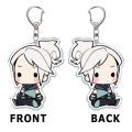 Anime Valorant Acrylic Keychain Figures Llaveros Cartoon Cosplay Key Chain Women Men Badge Pendant Jewelry Accessories Fans Gift. 
