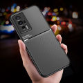 Lenuo Case For Xiaomi Redmi K60 Casing Anti-fall Soft Non-slip Silicone Grain Back Cover. 