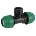 Female Thread Tee  25mm 1/2inch PP, HDPE Compression Fittings. 