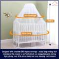 2 Meter Full Coverage Deluxe Mosquito Net Ikea Bed Baby Cot Insect Cover Nyamuk Kelambu Katil Bayi. 