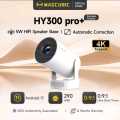 Projector HY300 PRO 4K Android 11 Dual Wifi6 260ANSI Allwinner H713 BT5.0 1080P 1280*720P Home Cinema Outdoor Projetor. 
