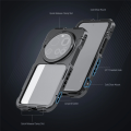 For 15 Ultra 17mm Threaded Lens Backplate Phone Cage Kit 67mm Filter Adapter Black. 
