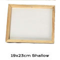 Wood Tray frame with Back Support, for Home Décor, Craft, DIY, Painting, Flower Preservation, Wooden Sheet Craft, Decoupage, Resin Art Work & Decoration (Thickness 1.5cm). 