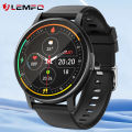 LEMFO New Smart Watch Men 2024 Real-time Activity Tracker Heart Rate Monitor Sports Watch Smart Watch Men Clock For Android IOS. 