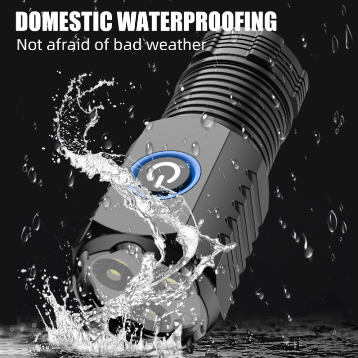 New%20Ultra%20Powerful%20Flashlight%203%20Core%20LED%20Mini%20Flashlight%20USB%20Rechargeable%20High%20Power%20LED%20With%20Magnet%20Hand%20Lamp%20-%20Image%203