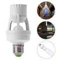 360 Degrees PIR Motion Sensor With Infrared And Screw Type Bulb Holder. 