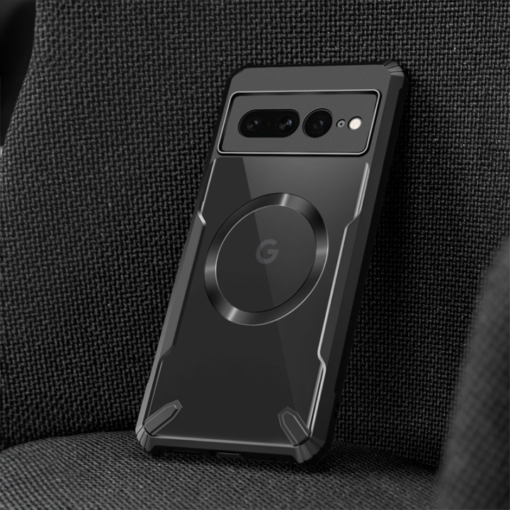 Google%20Pixel%207%20Pro%20Magsafe%20Case%20-%20Shockproof%20Slim%20Cover,%20Transparent%20Protection%20-%20Image%202