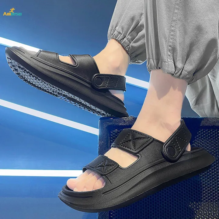 Unisex%20Beach%20EVA%20Slippers%20Summer%20Casual%20Shoes%20Flexible%20Sturdy%20Wear%20Resistant%20Black%2038%2039%20-%20Image%202