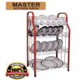 kitchen organizer 4 tier dish rack drying holder | INeedz. 