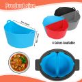 【HOT】 Slow Cooker Divider Liner Reusable Leakproof Silicone Crockpot Divider Dishwasher Safe Cooking Liner For 6 Quart Pot. 