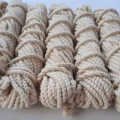 Macrame Cord Off White 3mm - 10 Yards 100% Cotton Material Premium Quality for Knitting Crochets Crafts. 