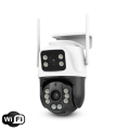 6MP Dual Lens WiFi PTZ Camera Night Vision Color OutdoorCameras (code:1052a). 