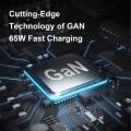 USLION 65W GaN USB Type C Charger PD3.0 Ausralian AU Plug USB Charger Cell Phone For iPhone 14 12 13 Pro Max Laptop PD Charger. 