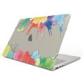 For MacBook Air 13.6 M2 A2681 / M3 A3113 UV Printed Pattern Laptop Frosted Protective Case. 