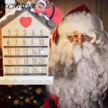 Xmas Advent Calendar Christmas Advent Calendar House 25 Days Countdown Wall Art Decoration Smooth Edge Burr-free Perfect for Southeast Asian Buyers Christmas Ornament. 