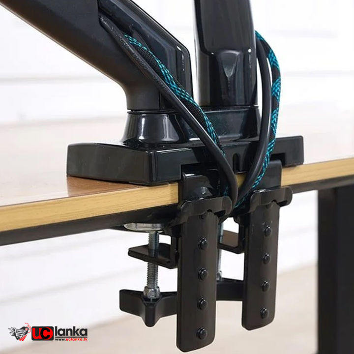 NB%20F160%20Dual%20Monitor%20Arm%20Gas%20Spring%20360%20Degree%20Desktop%2017"-30"%20Ergonomic%20Dual%20Arm%20Monitor%20Mount%20Bracket%20-%20Image%209