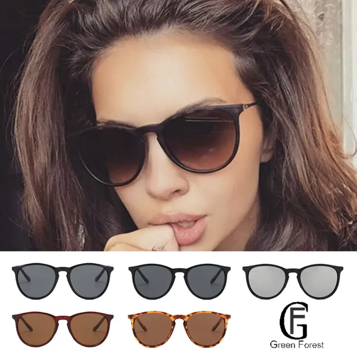 Green forest 5 in 1 Sunglasses Set UV400 Polarized Driving Sunglasses Magnetic Clip Glasses Unisex Lenses Retro Frame Day Night Vision Sunglasses Outdoor Anti-UV Eyewear with Hanging Neck Rope for Diving Fishing Hiking