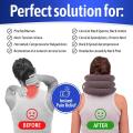 Neck Massager 3 Layer Inflatable Air Cervical Neck Traction Support PainStress Relief Neck Collar Pillow Neck Stretching Brace. 