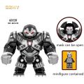 Large Mark 44 Hulkbuster Lego Ironman Minifigures Super Heroes Kids Building Blocks MOC Toys. 