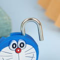 Cartoon Doll Lock Metal Mini Padlock Creative Cute Safety Anti-Theft Luggage Lock. 