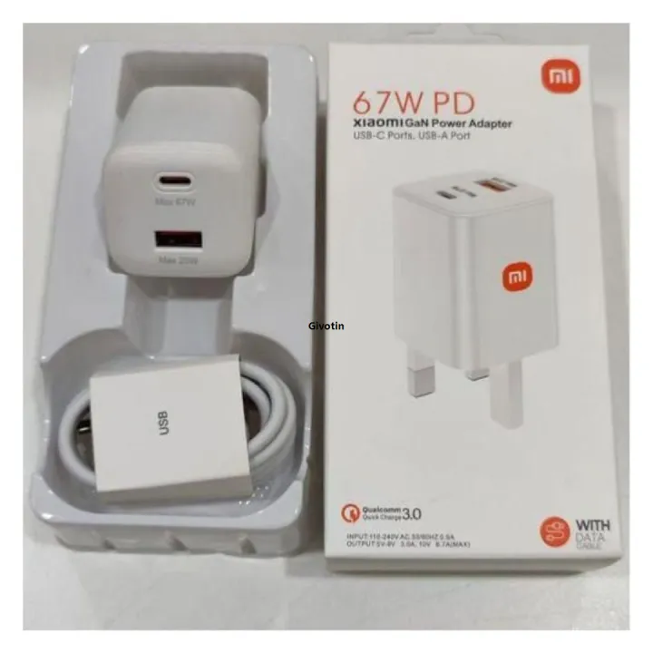 Xiaomi%2067W%203Pin%20USB%20To%20Type%20C%20Charger,%20Xiaomi%20Mi%20Charger%2067W%20Type%20C%20Original%20Turbo%20Charge%20Fast%20Charging%20Charger%20Adepter%2067W,%20Mi%2067W%20PD%20Charger%20with%20Type%20C%20Cable,%20XIAOMI%20XIAOMIGaN%20Power%20Adapter%2067W%20PD%20Type%20C%20-%20Image%204