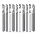 10 Pack CNC Router Bits 1/8 inch Shank Spiral Upcut Router Bit. 
