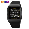 SKMEI Men Watch Sports 50M Waterproof Date Stopwatch EL Luminous Men Electronic Watch 1960. 